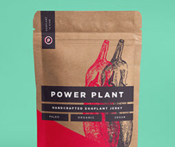 packaging graphic design for power plant