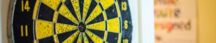 banner of dart board