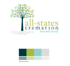 all states cremation logo design