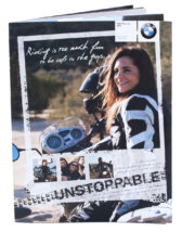 front of BMW Motorrad catalog