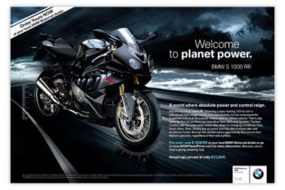 bmw motorrad usa bike ad by oblique design