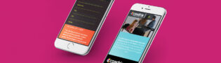 mobile website design for coadria