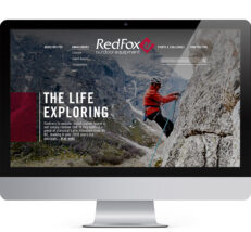 website redesign project for redfox