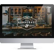 restaurant website for handcraft
