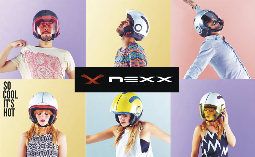 nexx helmet partnership with oblique design