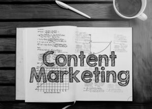 notebook reading content marketing