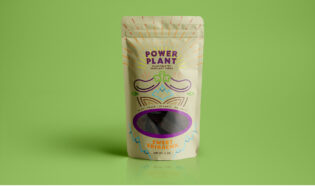 packaging design for eggplant jerky