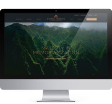 home page website design