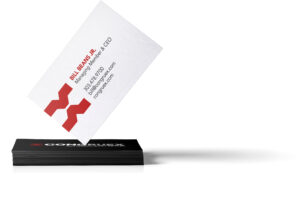 business card designs for congruex