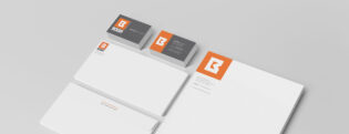 stationery design for boom properties