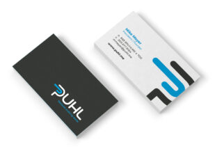 business card design for puhl