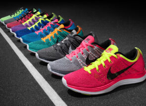 nike shoes in many colors