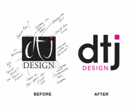 examples of logo redesign project
