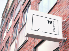 outdoor signage for 19eleven broadway