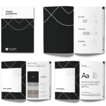 print examples of brand standards for alcove on arapahoe