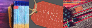 branding examples for avant native textiles