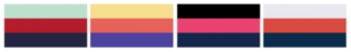 color palate for branding agency project