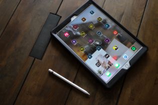 tablet with stylus