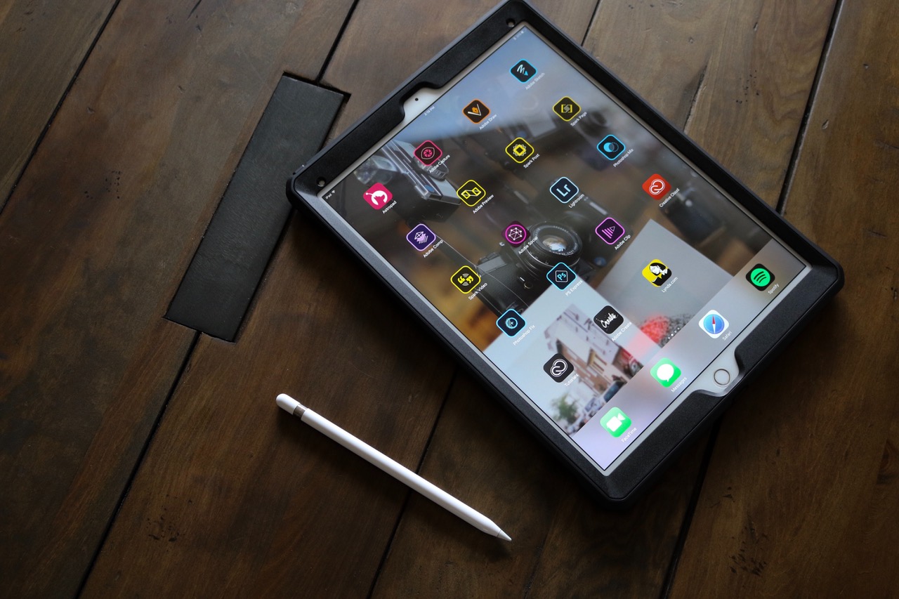 tablet with stylus