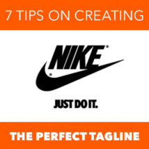 Creating the Perfect Tagline Featured